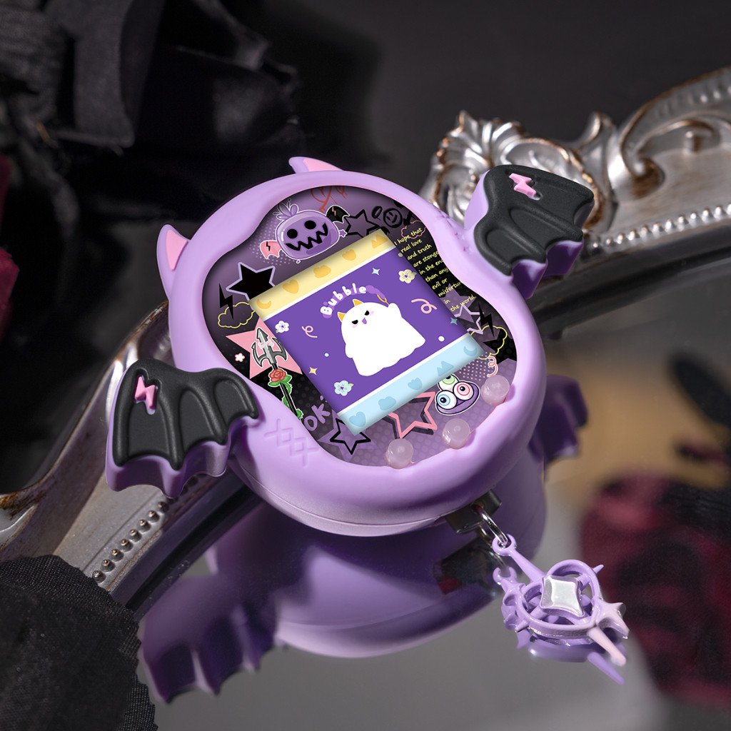Tamagotchi Uni Devil Silicone Protective Case Cover with Free Faceplate Insert & Dust Plug for Virtual Pet - Image 5