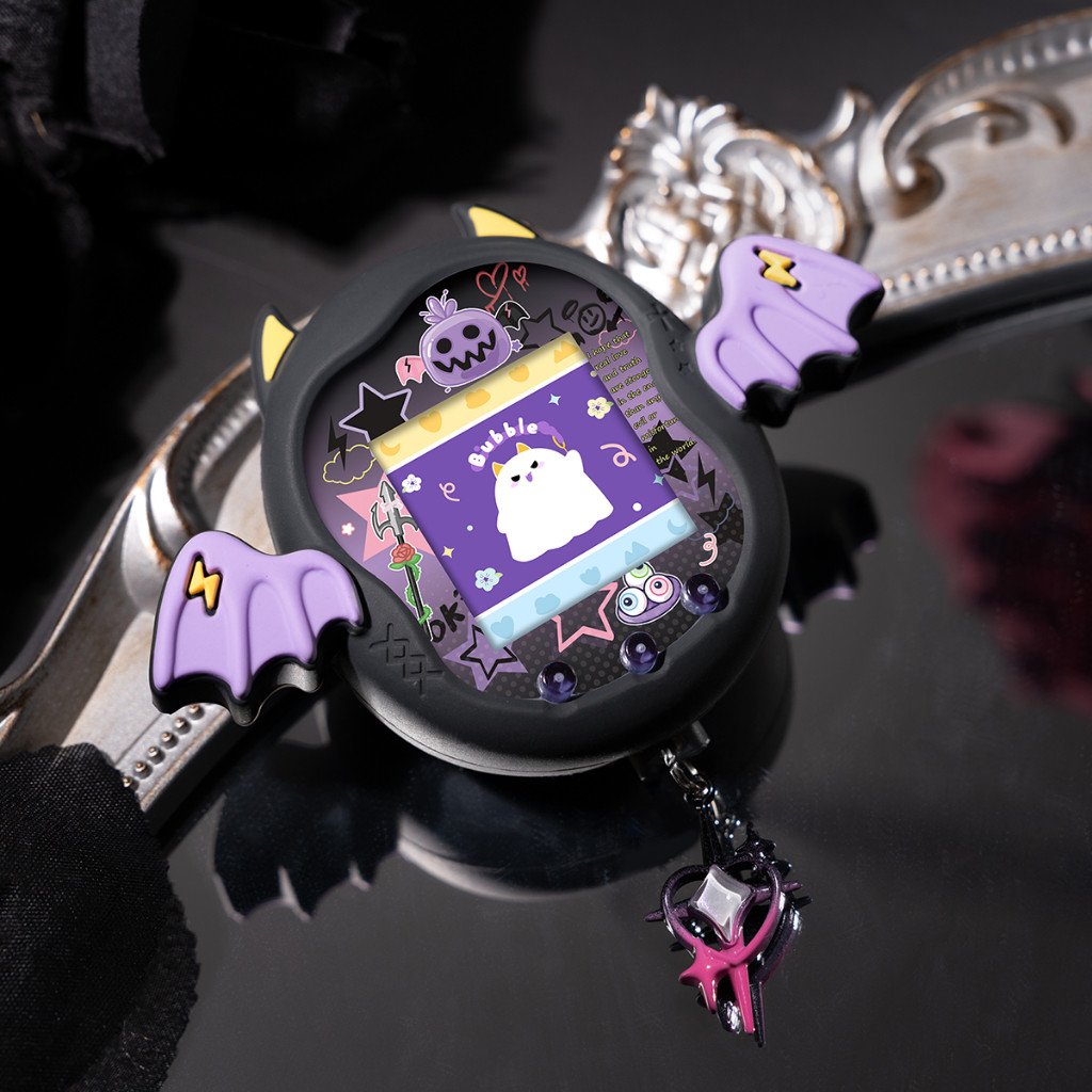 Tamagotchi Uni Devil Silicone Protective Case Cover with Free Faceplate Insert & Dust Plug for Virtual Pet - Image 4