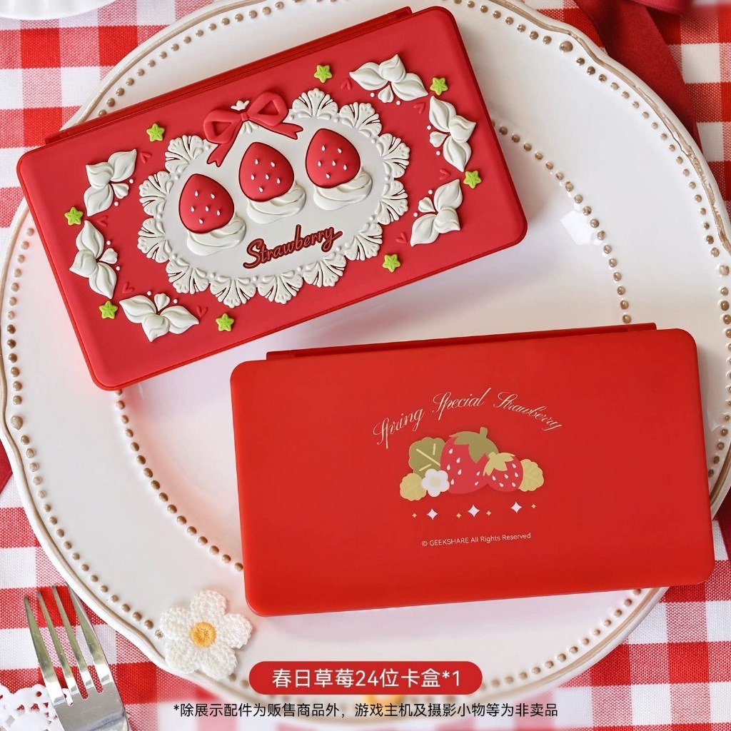 GeekShare Strawberry Protective Case for Nintendo Switch NS2/NS/OLED/Lite Slim Cover Silicone Grip Cover - Image 7