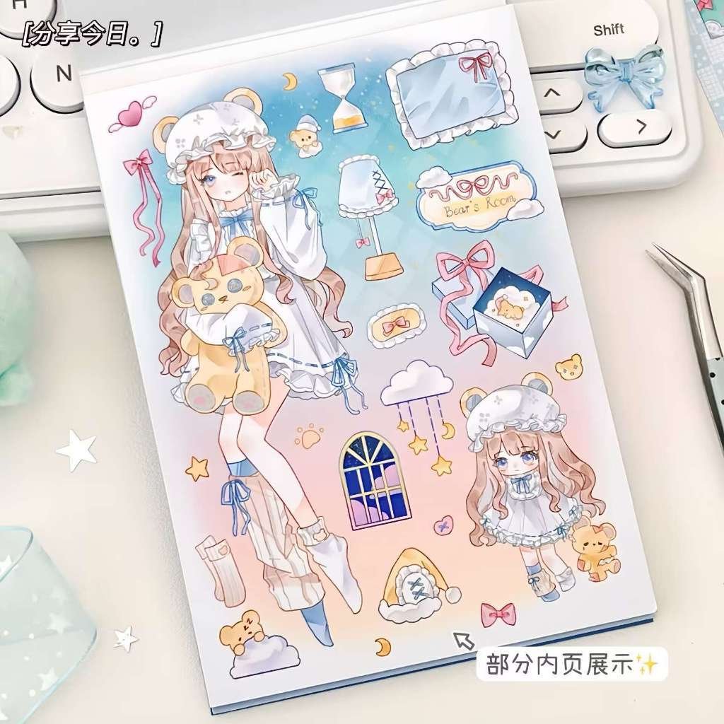 <Fallen Angel> Kawaii Anime Sticker Pack DIY Scrapbooking for Diary Planner Journal Phone Case - Image 3