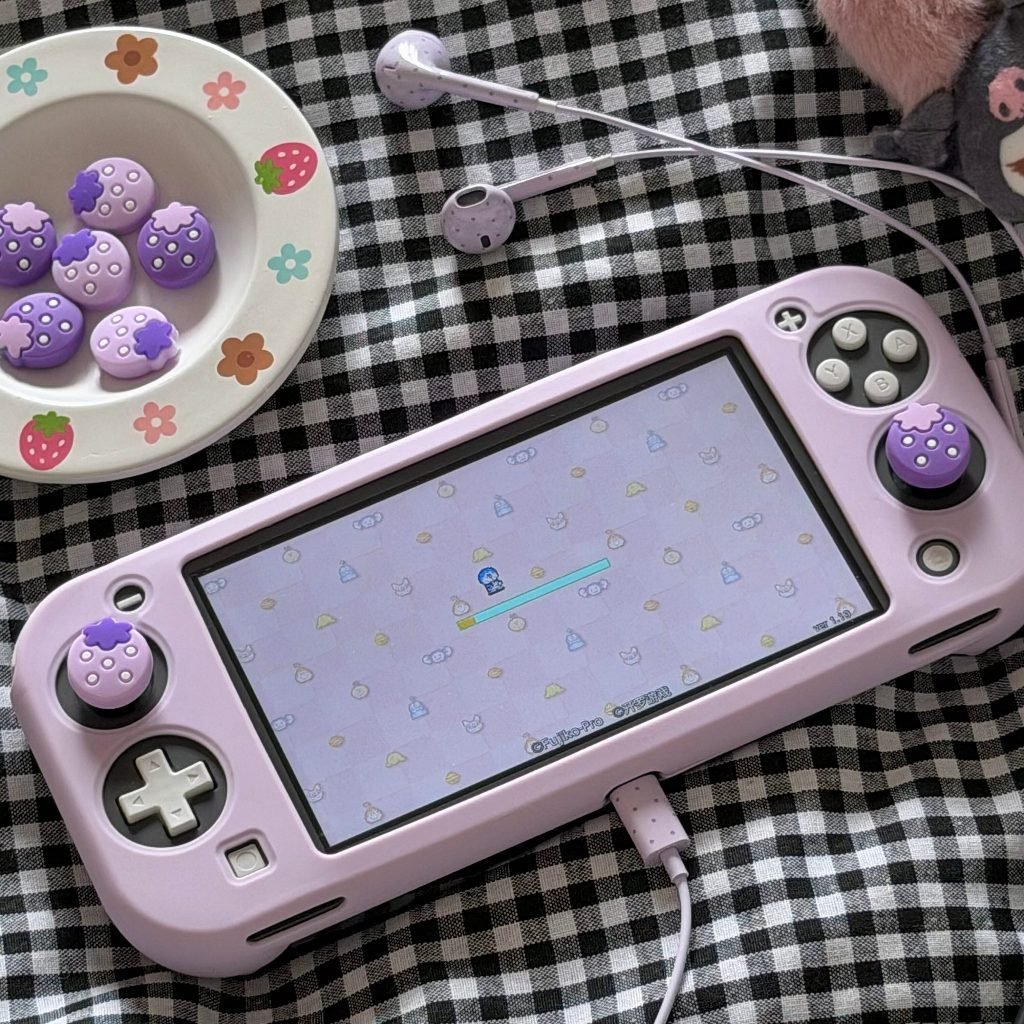 For Switch Lite Full Protective Silicone Case Soft TPU Cover Colorful Shockproof Anti-Slip Protective Shell