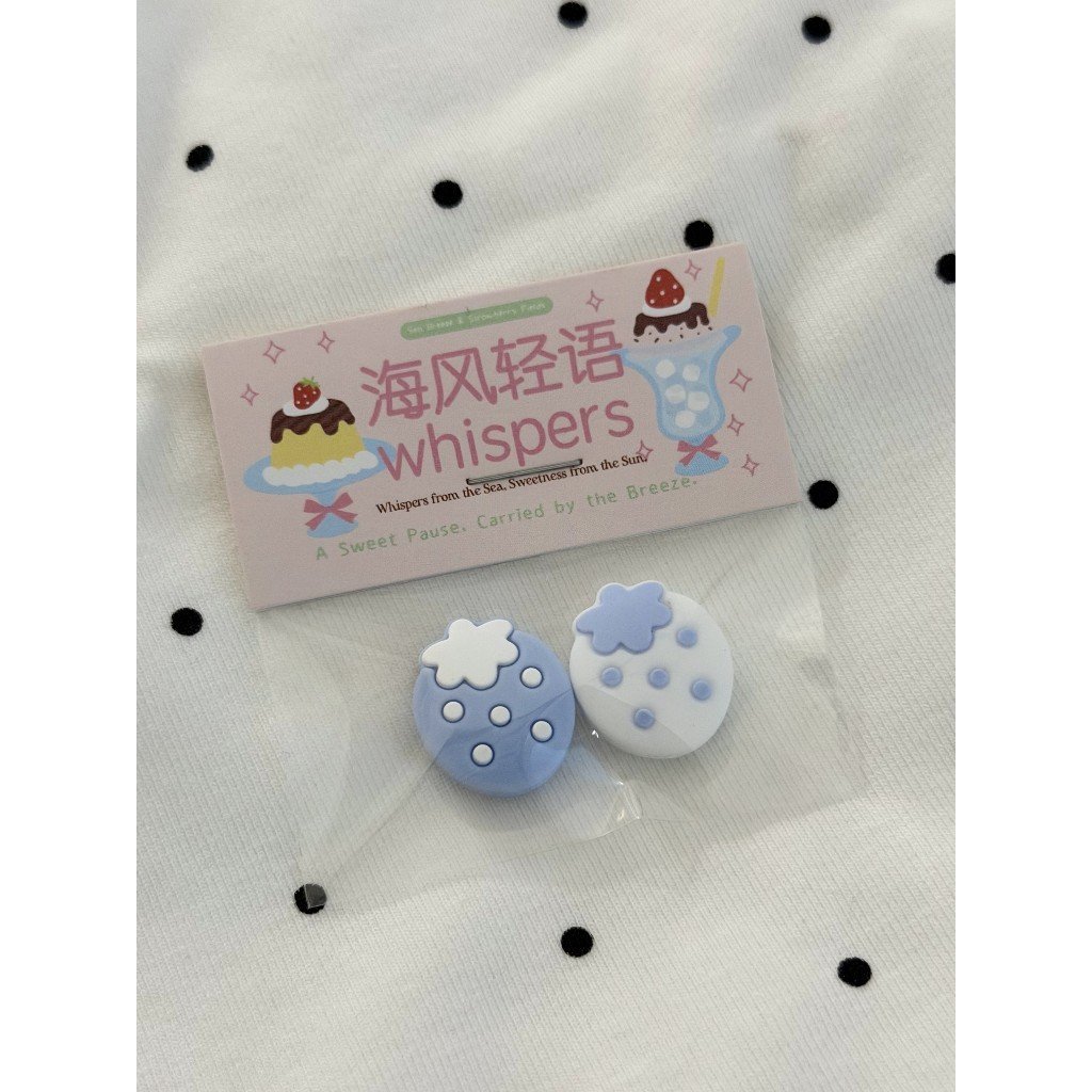 Kawaii Strawberry Silicone Thumb Grip Caps 2PCS / 4PCS Anti-Slip Joystick Cover for Nintendo Switch - Image 6
