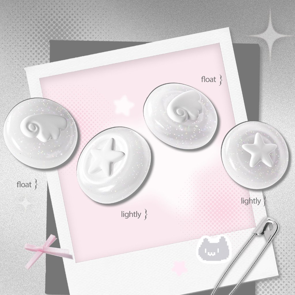 Cute Glitter Thumb Grip Caps for Nintendo Switch 2 / OLED / Lite Anti-Slip Silicone (4PCS) - Image 3