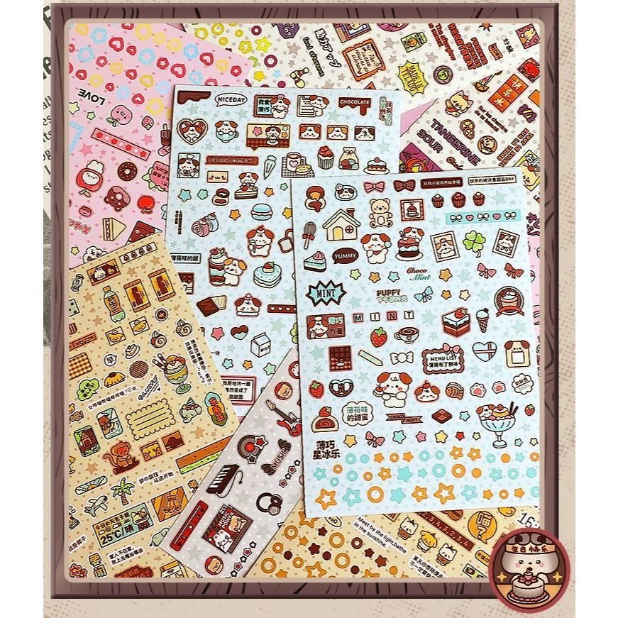 Tirado Maximalist Sticker Book DIY Scrapbook Journal Decorative Stickers Miniature Scene Stickers for Girls Kids - Image 5