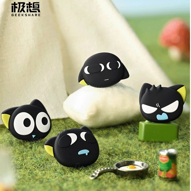 Geekshare × Luo Xiaohei Official Licensed Silicone Thumb Grip Caps for Nintendo Switch 2 Premium Silicone