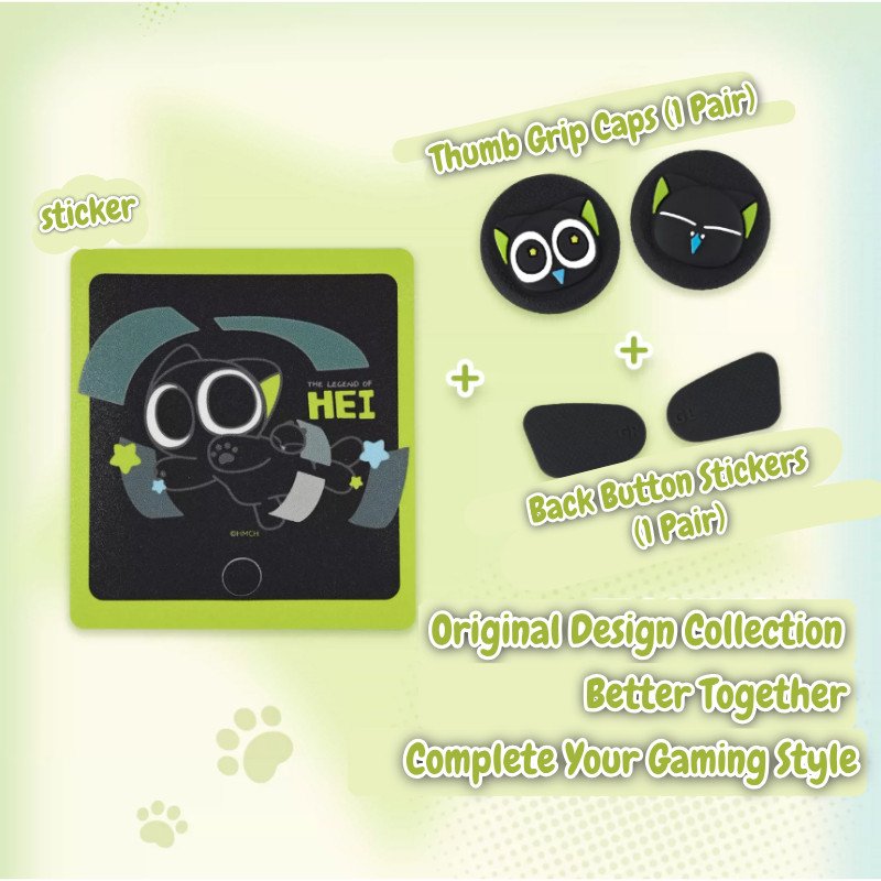 Geekshare Official Luo Xiaohei Collaboration Silicone Protective Case for Nintendo Switch 2 Pro Controller Full Coverage - Image 6