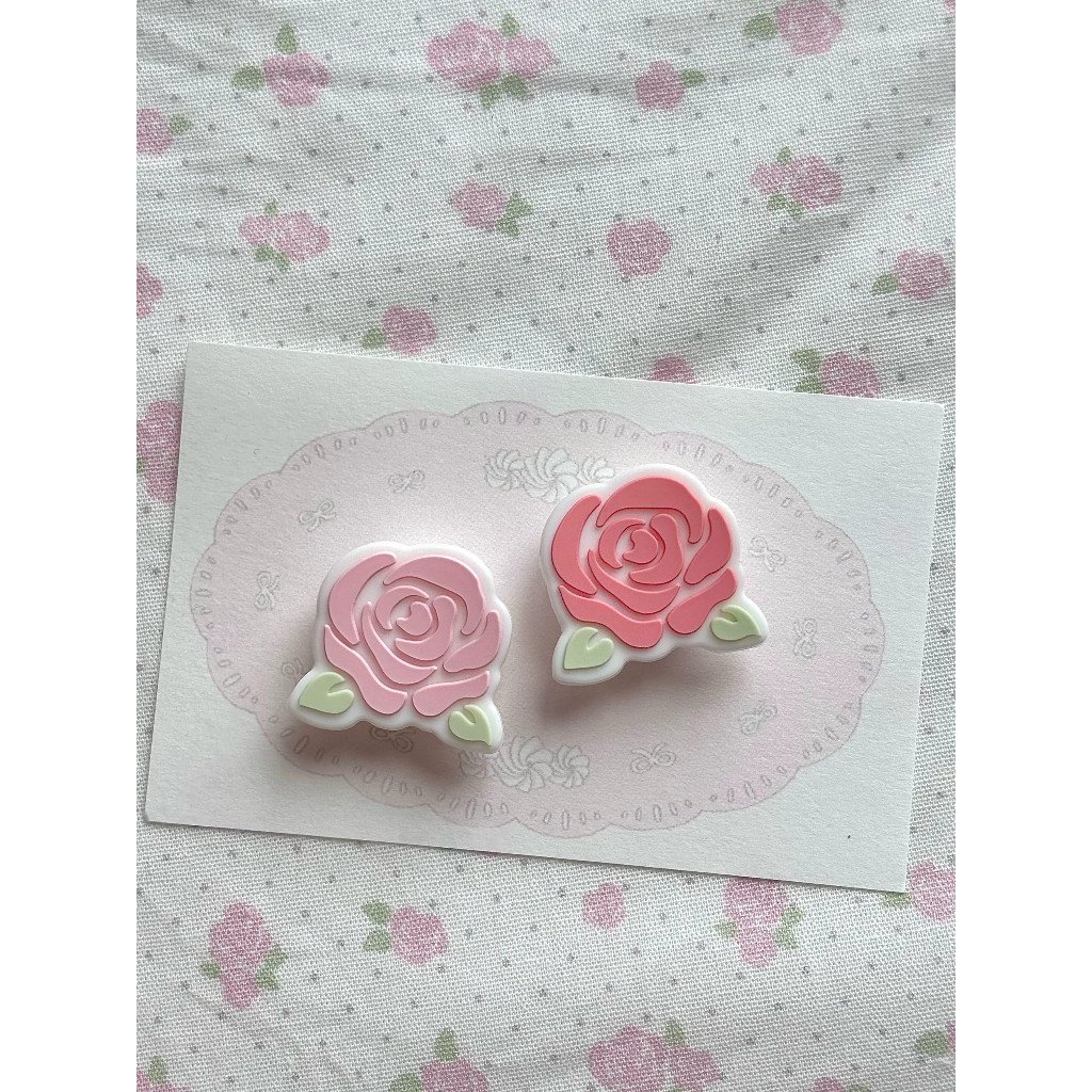 Misty Rose Silicone Thumb Grips for Nintendo Switch Cute Pink Anti-Slip Joystick Caps for NS Console - Image 10