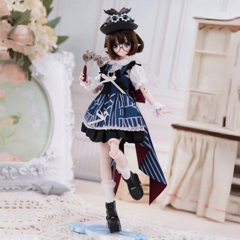 COME4FREE Minty 4th Series Feather Mist Poetry Special 6 BJD Blind Box | Rooted Hair Movable Doll Collectible Figure Desk Ornament - Image 9