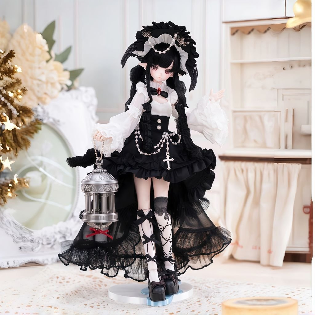 COME4FREE Minty 4th Series Feather Mist Poetry Special 6 BJD Blind Box | Rooted Hair Movable Doll Collectible Figure Desk Ornament - Image 10