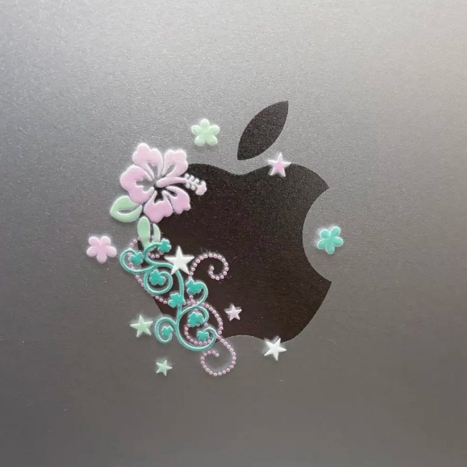 Korean-Style Rose Iron Window Transfer Stickers White Polka Dot Journal Decorative Scrapbook Decoration - Image 3