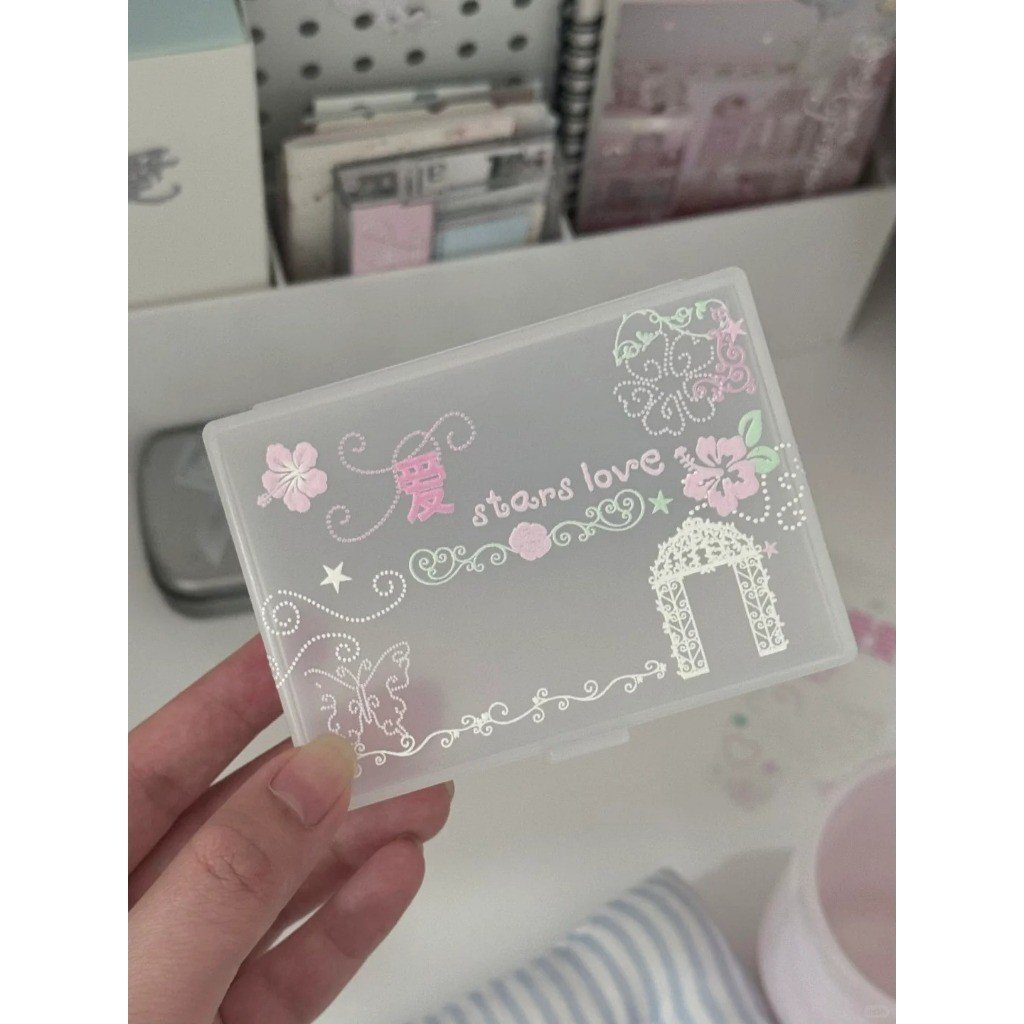 Korean-Style Rose Iron Window Transfer Stickers White Polka Dot Journal Decorative Scrapbook Decoration - Image 5
