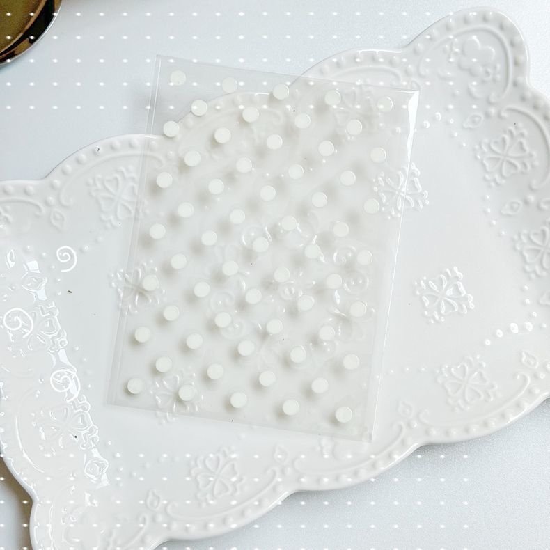 Korean-Style Rose Iron Window Transfer Stickers White Polka Dot Journal Decorative Scrapbook Decoration - Image 14
