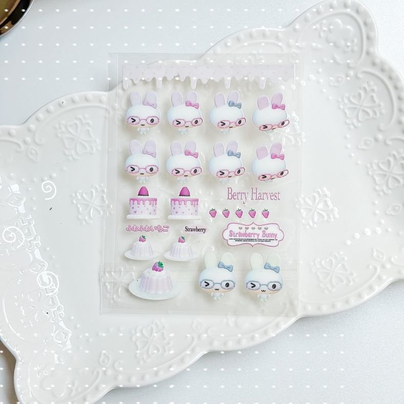 Korean-Style Rose Iron Window Transfer Stickers White Polka Dot Journal Decorative Scrapbook Decoration - Image 16