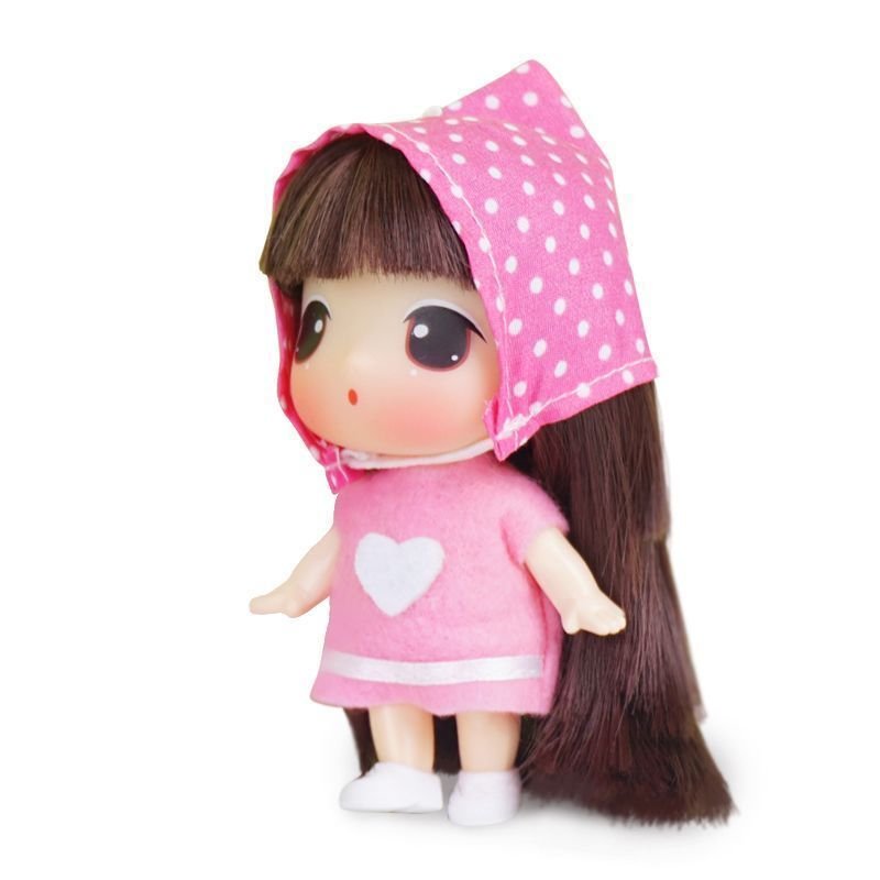 MINISO DDung Doll Confused Doll Japanese Retro Cute Plush Keychain, Birthday Gift for Girls - Image 9