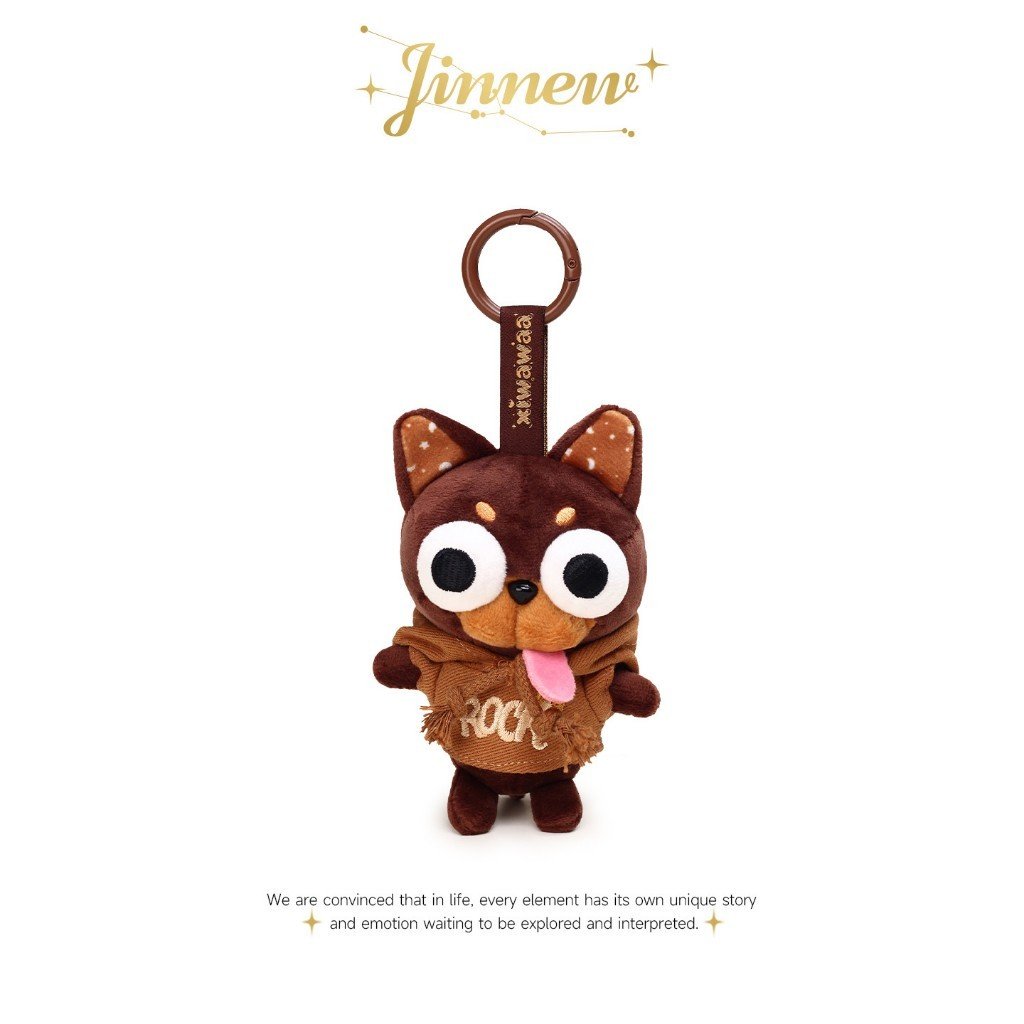 Funny Chihuahua Plush Keychain Funny Dog Keychain Bag Charm, Kawaii Accessory Gift for Friends - Image 4