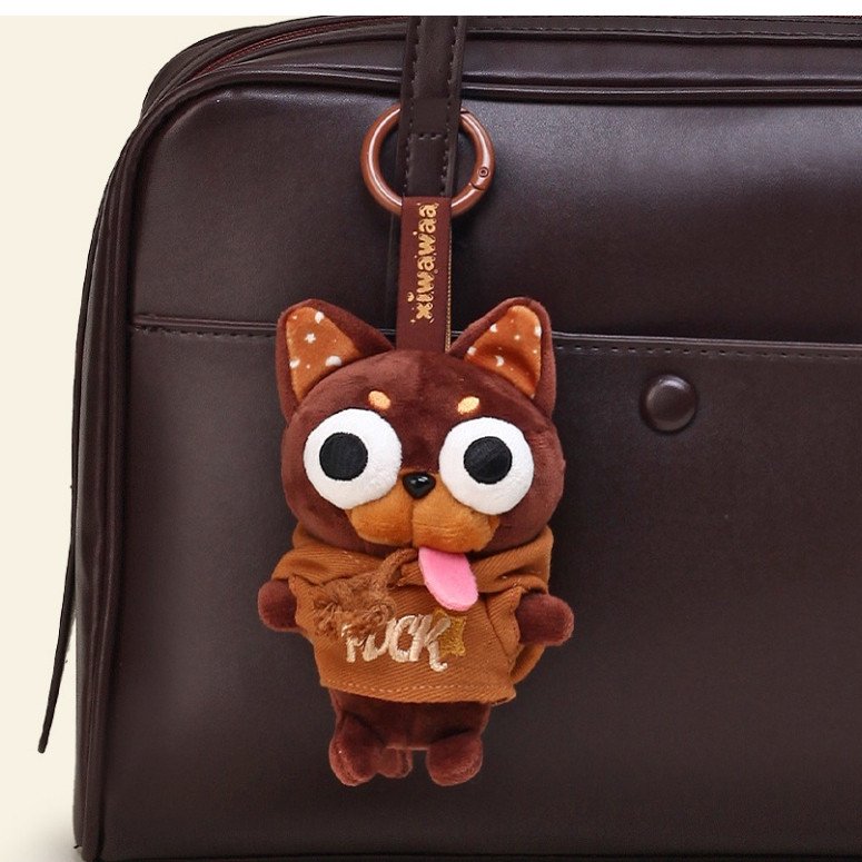 Funny Chihuahua Plush Keychain Funny Dog Keychain Bag Charm, Kawaii Accessory Gift for Friends - Image 2