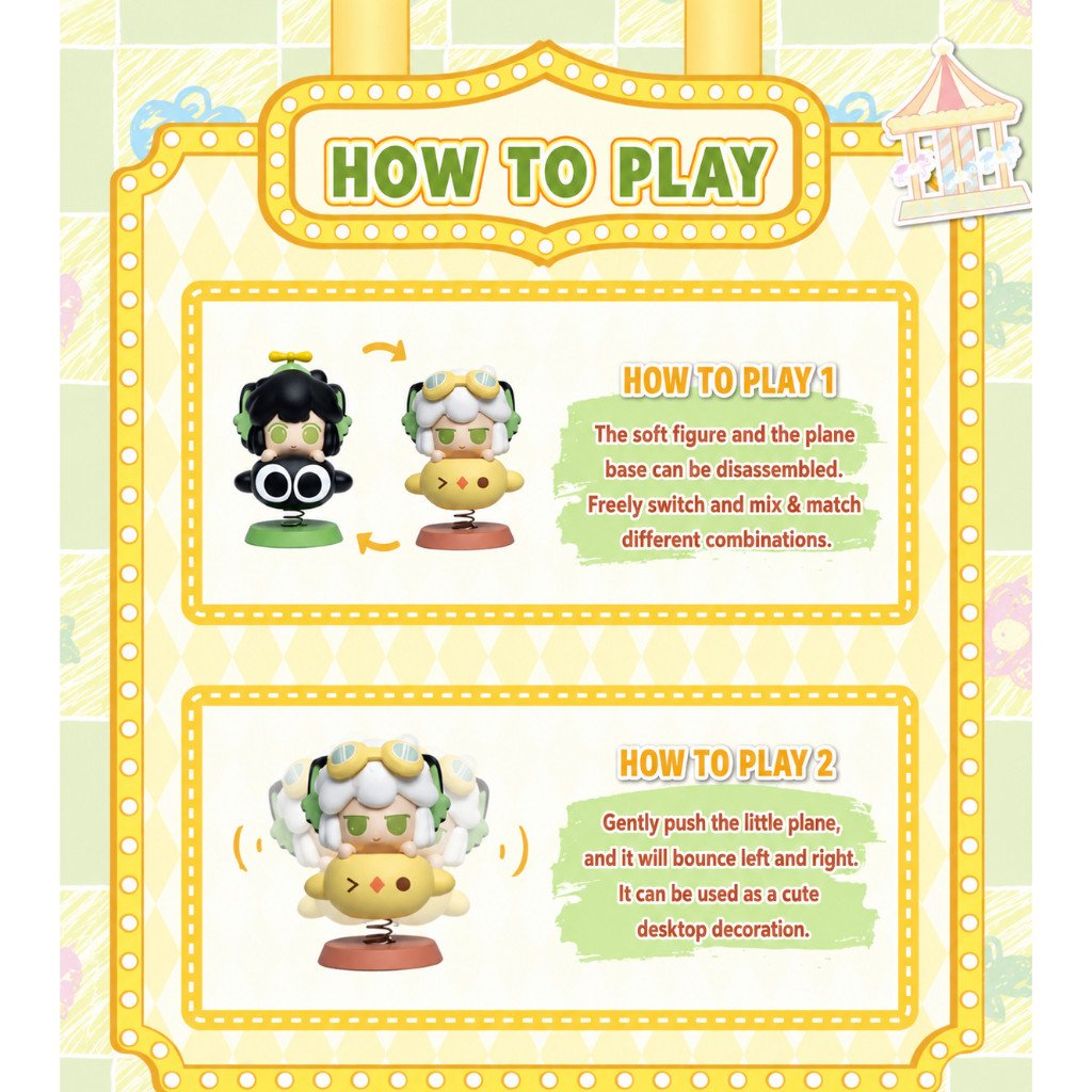Luo Xiaohei “Cute Amusement Park” Series Soft & Cuddly Bean Blind Box – Authentic Kawaii Collectible Toy, Cute Gift for Best Friend - Image 6