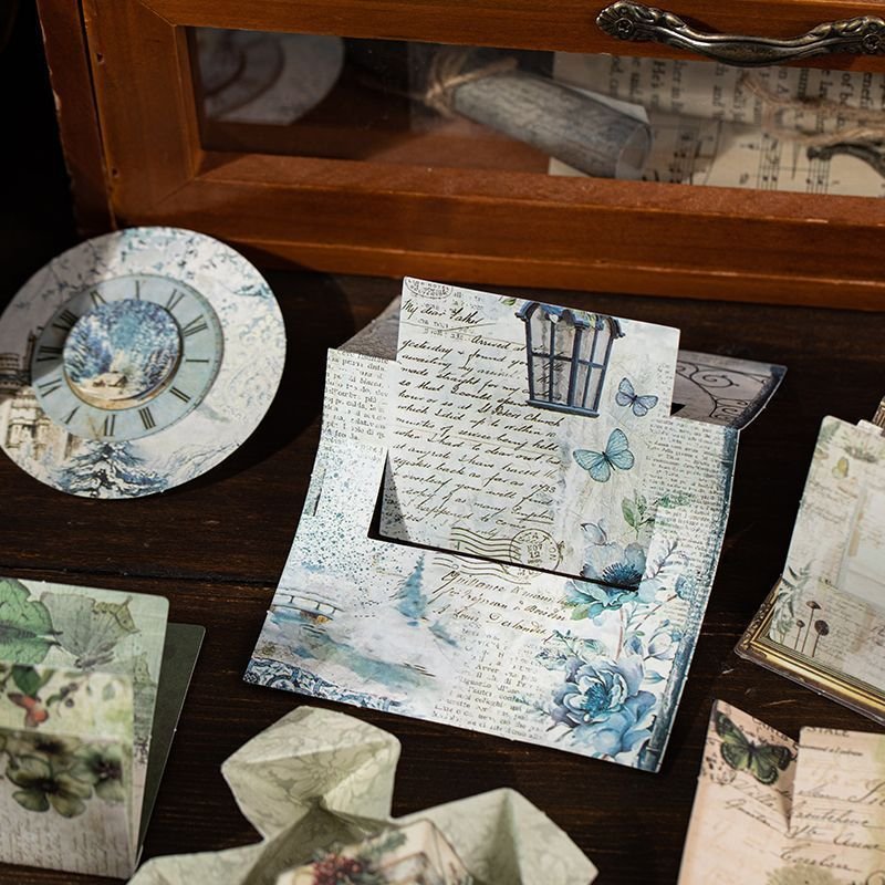 Time Travel Vintage DIY Craft Interactive Mechanism Collection Book Journal 3D Pop Up Book - Image 3