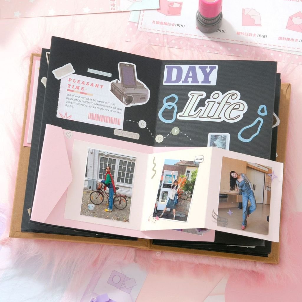 DIY Paper Mechanism Craft Kit No Cutting Required Educational Toy for Kids Students Journal Scrapbook Decoration Supplies - Image 6