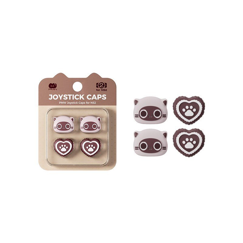For NS2 Cat Series Protective Case Cow, Siamese & Orange Cat Silicone + PC Shockproof Cover - Image 5