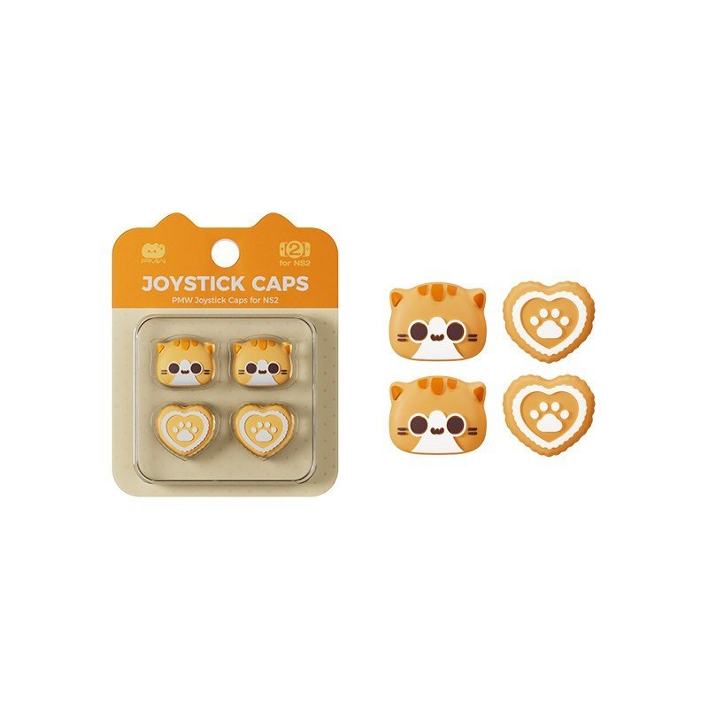 For NS2 Cat Series Protective Case Cow, Siamese & Orange Cat Silicone + PC Shockproof Cover - Image 6