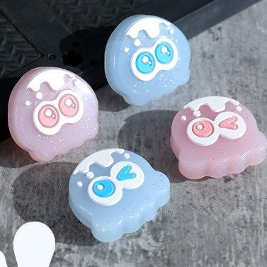 For NS2 & NS1 Splatoon Octopus Thumb Grips Transparent Joystick Caps 4pcs Anti-Slip Improved Control - Image 6