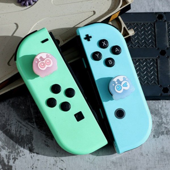 For NS2 & NS1 Splatoon Octopus Thumb Grips Transparent Joystick Caps 4pcs Anti-Slip Improved Control - Image 8