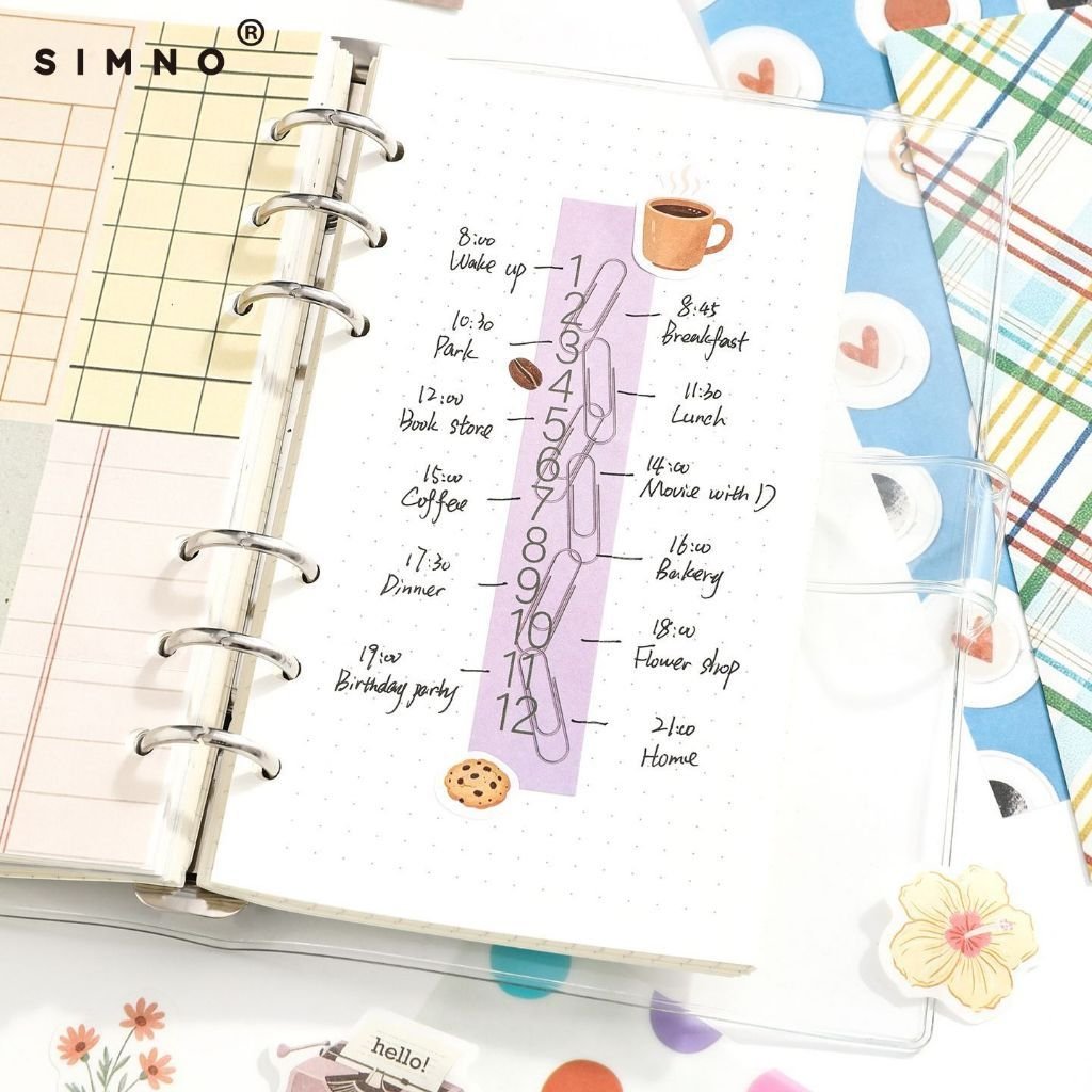 Birthday Party Craft Kit Cute Korean Style Instagram Journal Sticker Decoration Set - Image 6