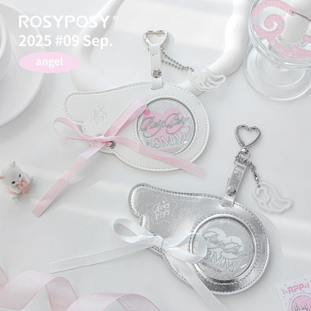Angel Card Holder & Badge Holder Protective Case ID Card Sleeve Kawaii INS Style Fan Gift - Image 4