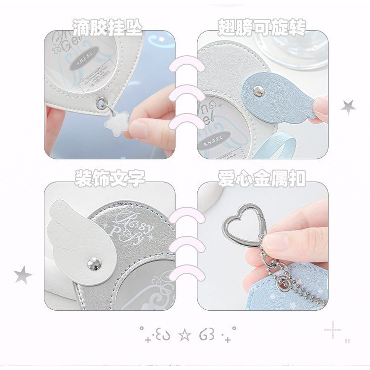 Angel Card Holder & Badge Holder Protective Case ID Card Sleeve Kawaii INS Style Fan Gift - Image 6