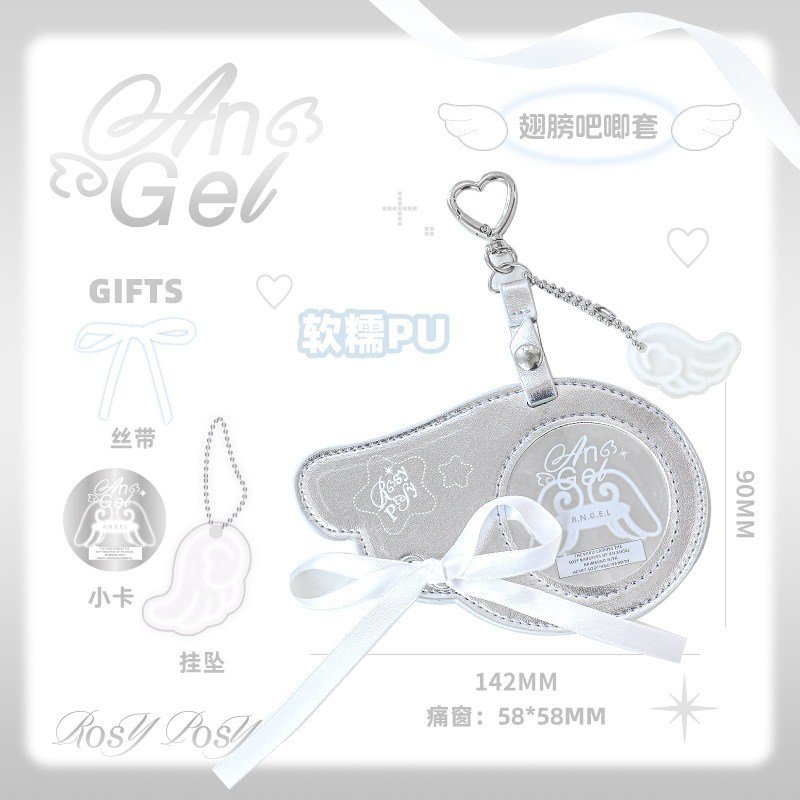 Angel Card Holder & Badge Holder Protective Case ID Card Sleeve Kawaii INS Style Fan Gift - Image 15