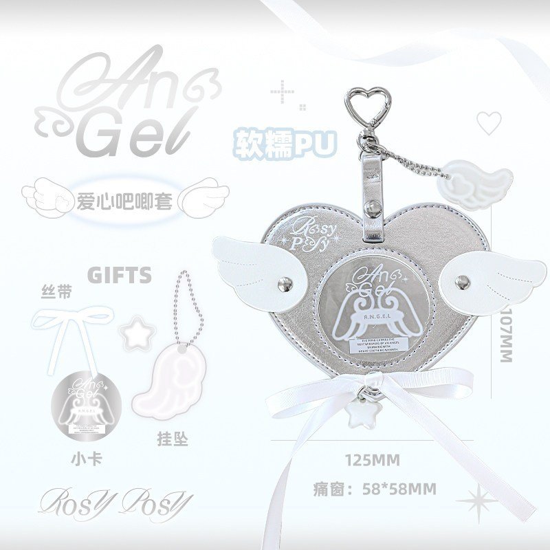 Angel Card Holder & Badge Holder Protective Case ID Card Sleeve Kawaii INS Style Fan Gift - Image 17
