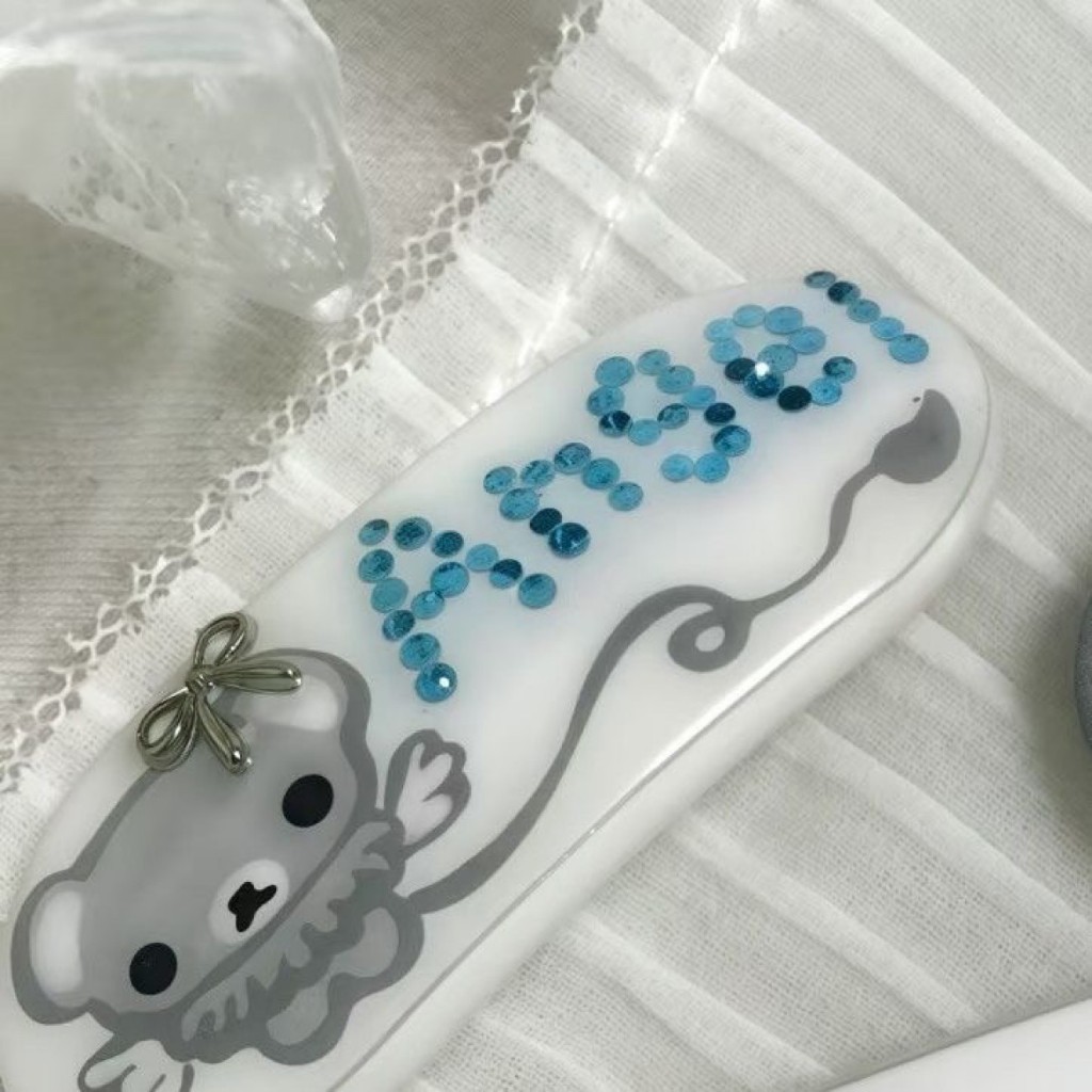 Cute Vintage Puppy Angel Hair Clip Kawaii Y2K Side Hair Clip Sweet Girl Hair Accessory - Image 6
