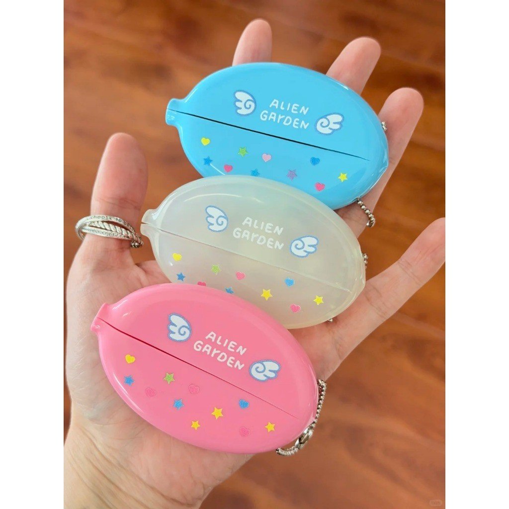 Vintage Y2K Wired Earphone PVC Coin Pouch Mini Coin Purse Multifunctional Portable Storage Bag Keychain - Image 9