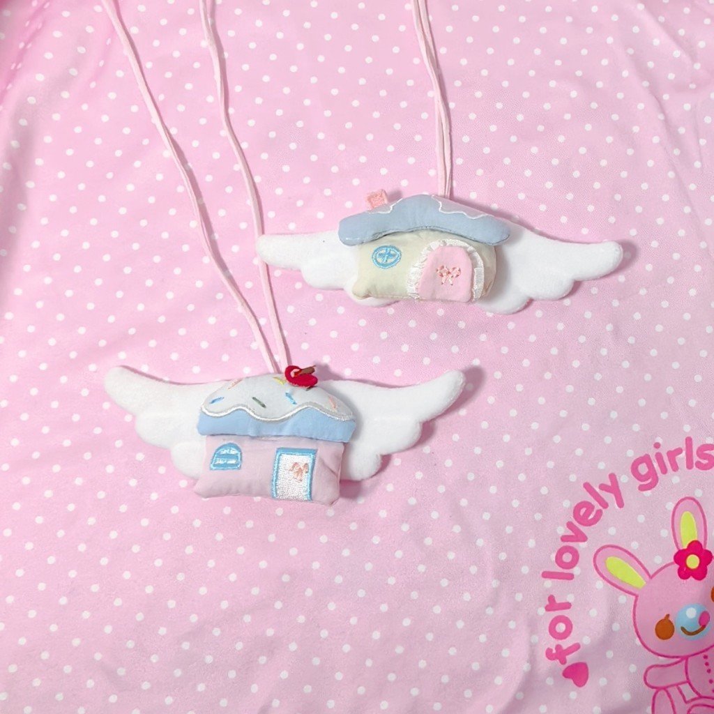 Handmade Alternative Wing House Pendant Necklace Sweater Chain Multi-Purpose Layered Accessory - Image 4