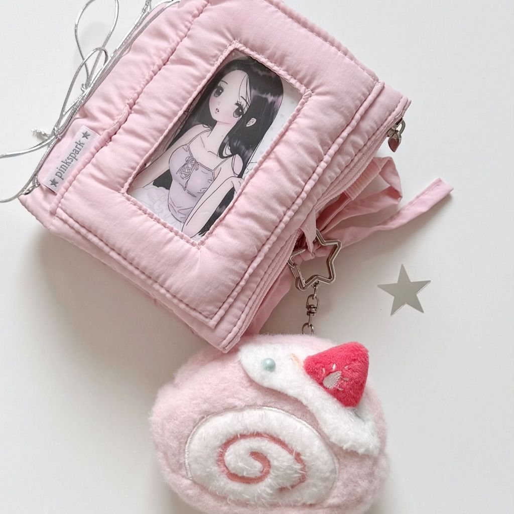 Cute Seal Earphone Pouch Plush Keychain Cartoon Christmas Winter Snow Festival Mini Bag - Image 6