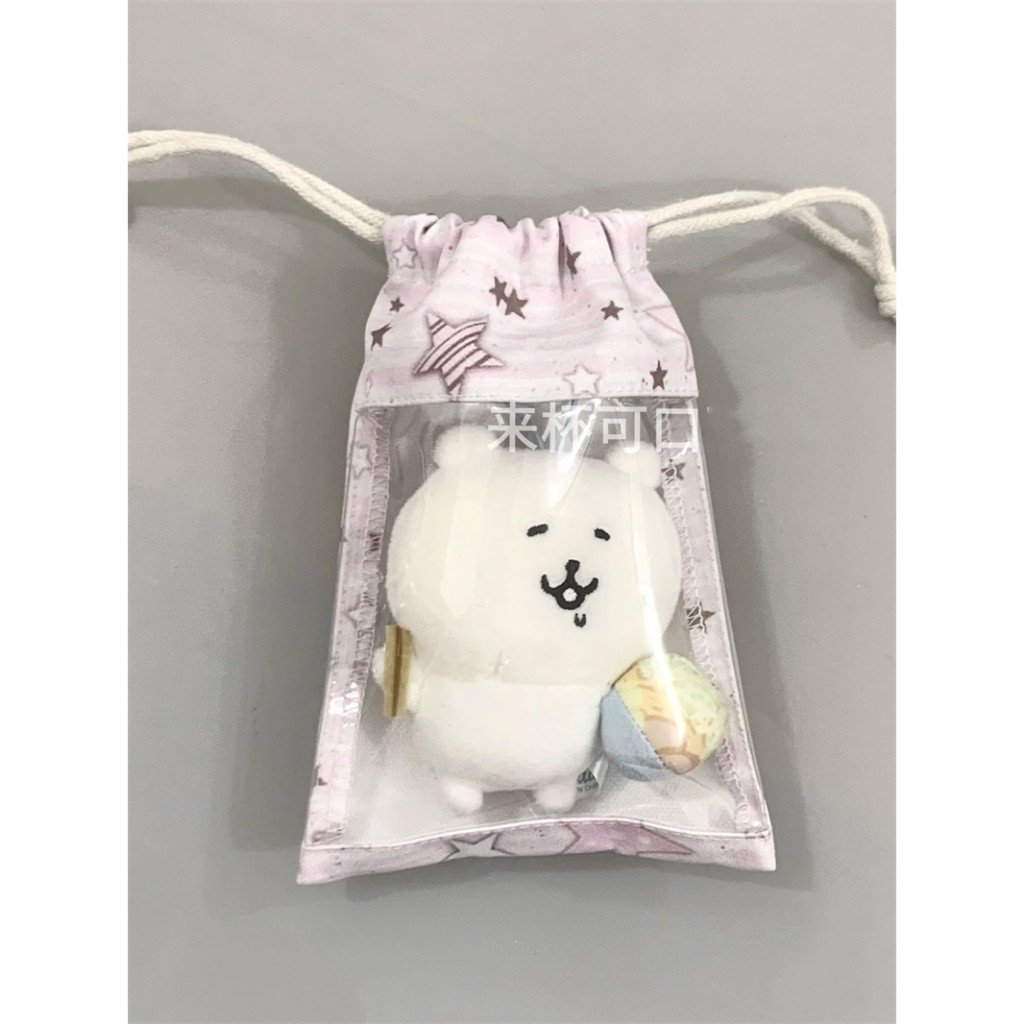 10cm Doll Drawstring Bag Polka Dot Stripe Ita Bag Doll Storage Pouch Makeup & Coin Bag - Image 6