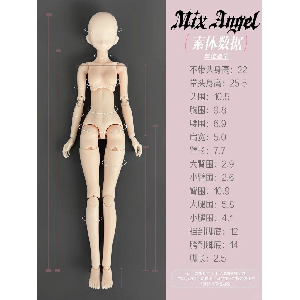 Authentic Mixed Angel Series 1/6 BJD Blind Box Articulated DollScale Rooted Hair Collectible Figure, Desk Decor Toy Gift - Image 3
