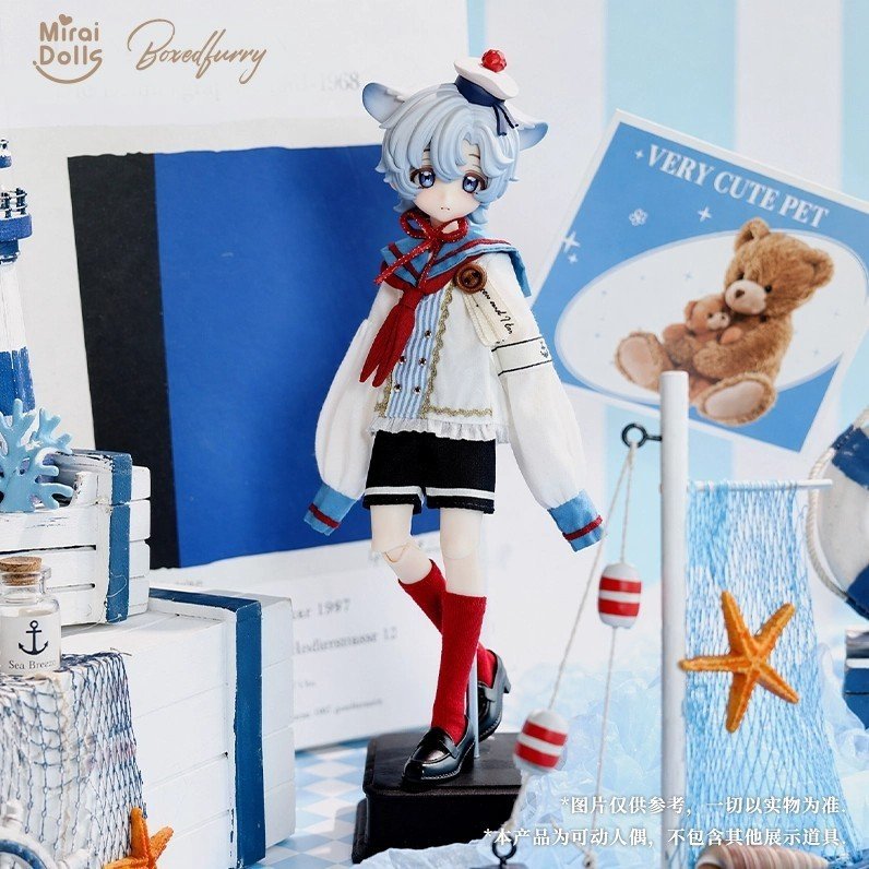 【BoxedFurry】Little Boy 1/8 BJD Articulated Doll Collectible Figure Blind Box Desk Display Toy Gift - Image 2