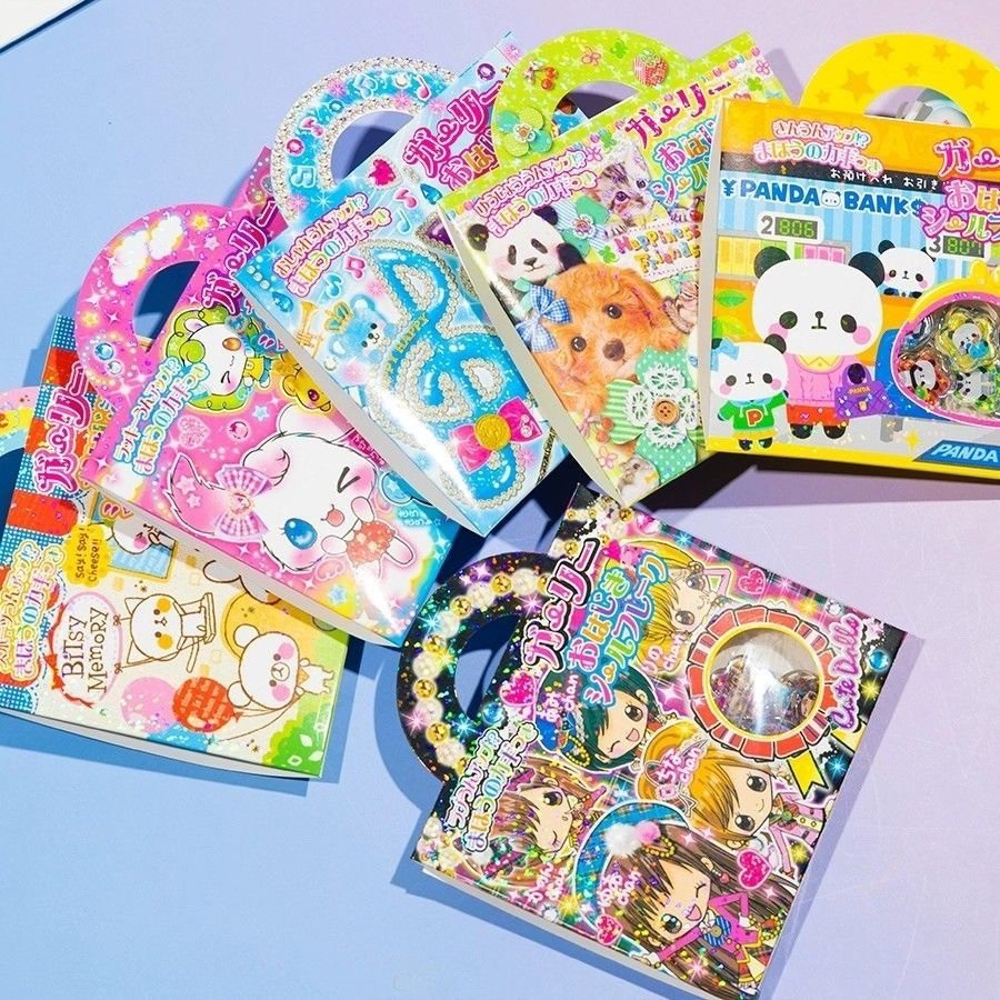 Vintage Retro Marble Stickers, Cute 3D Cartoon Animal Stickers for Kids & Girls, DIY Decorative Sticky Stickers, Gift - Image 5