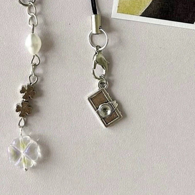 Kimi ni Todoke From Me to You Inspired Clover Camera Phone Case Charm Minimalist Couple Phone Strap - Image 4