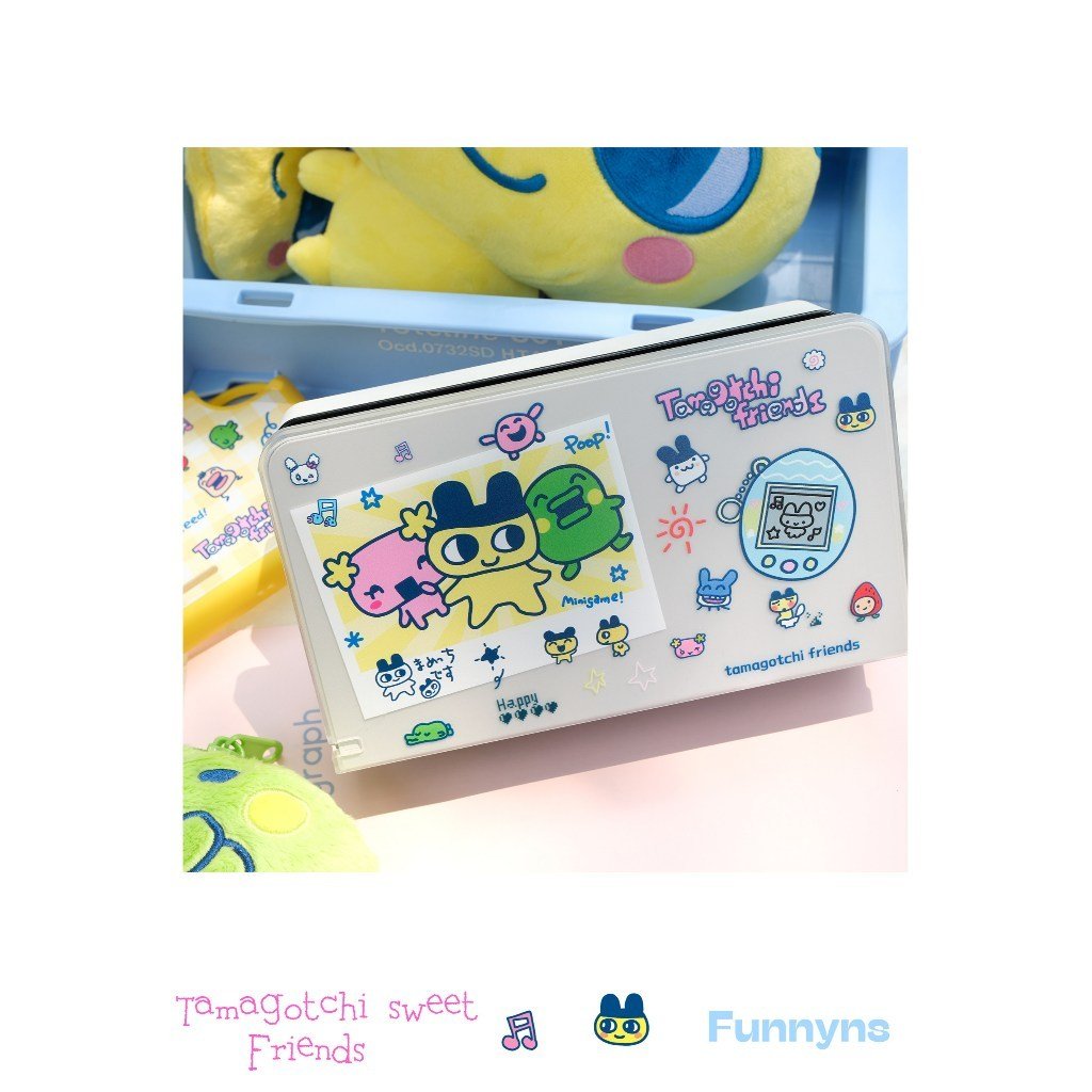 Cute Tamagotchi Color-Block Protective Case for Switch 2 / OLED / Switch / Lite Dust Cover - Image 10