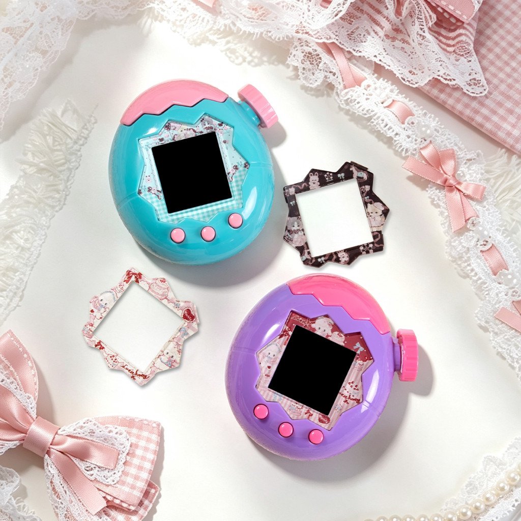 Tamagotchi Paradise Pet Device Replacement Faceplate Colorful Panel - Image 2