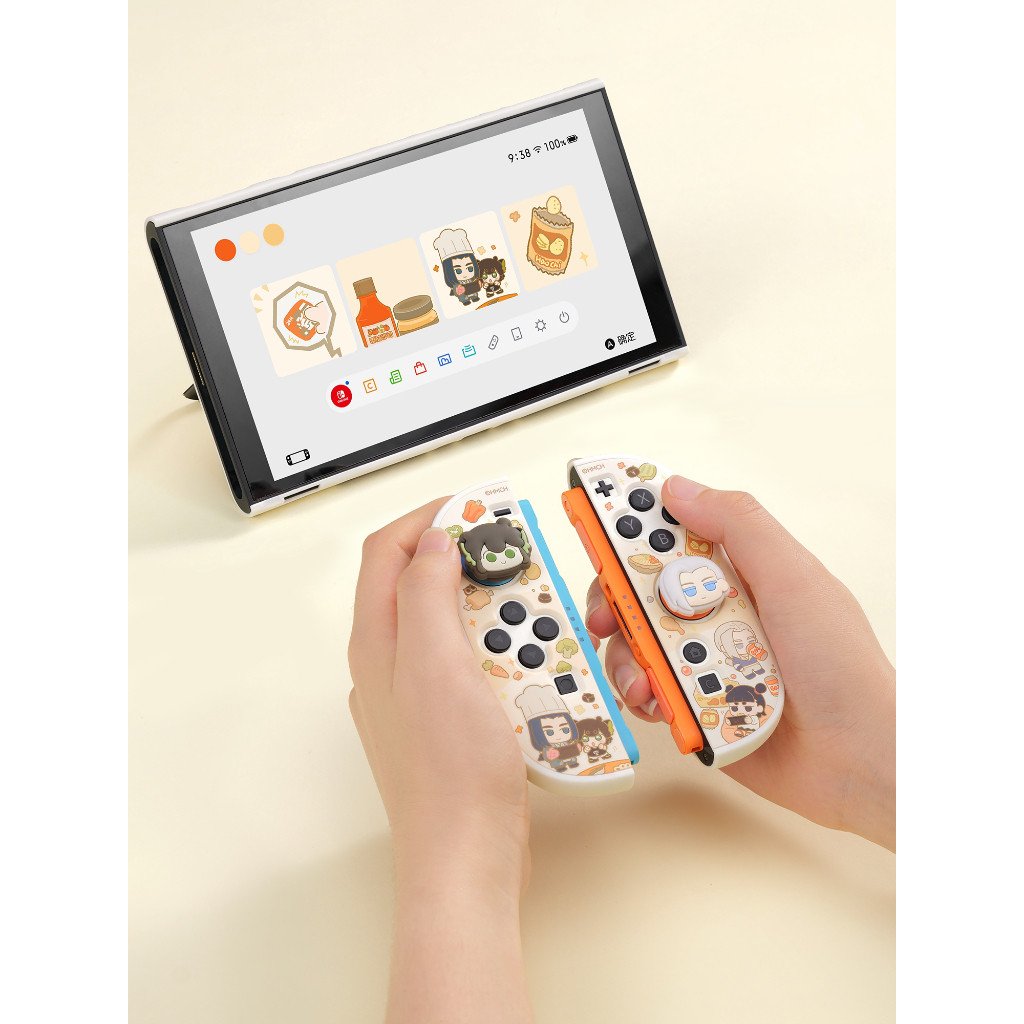GEEKSHARE × Luo XiaoheiNintendo Switch 2 Protective Case NS2 Split Hard Shell Cute Cartoon - Image 4