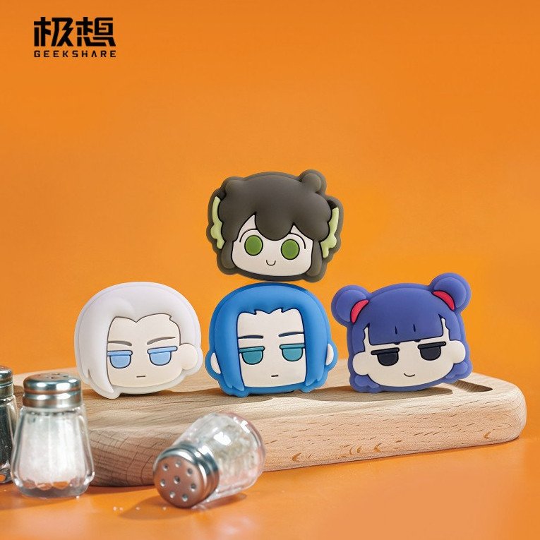 GEEKSHARE × Luo XiaoHei Nintendo Switch 2 Joystick Caps Silicone Thumb Grip Covers Cute Cartoon Non-Slip Controller Accessories - Image 3