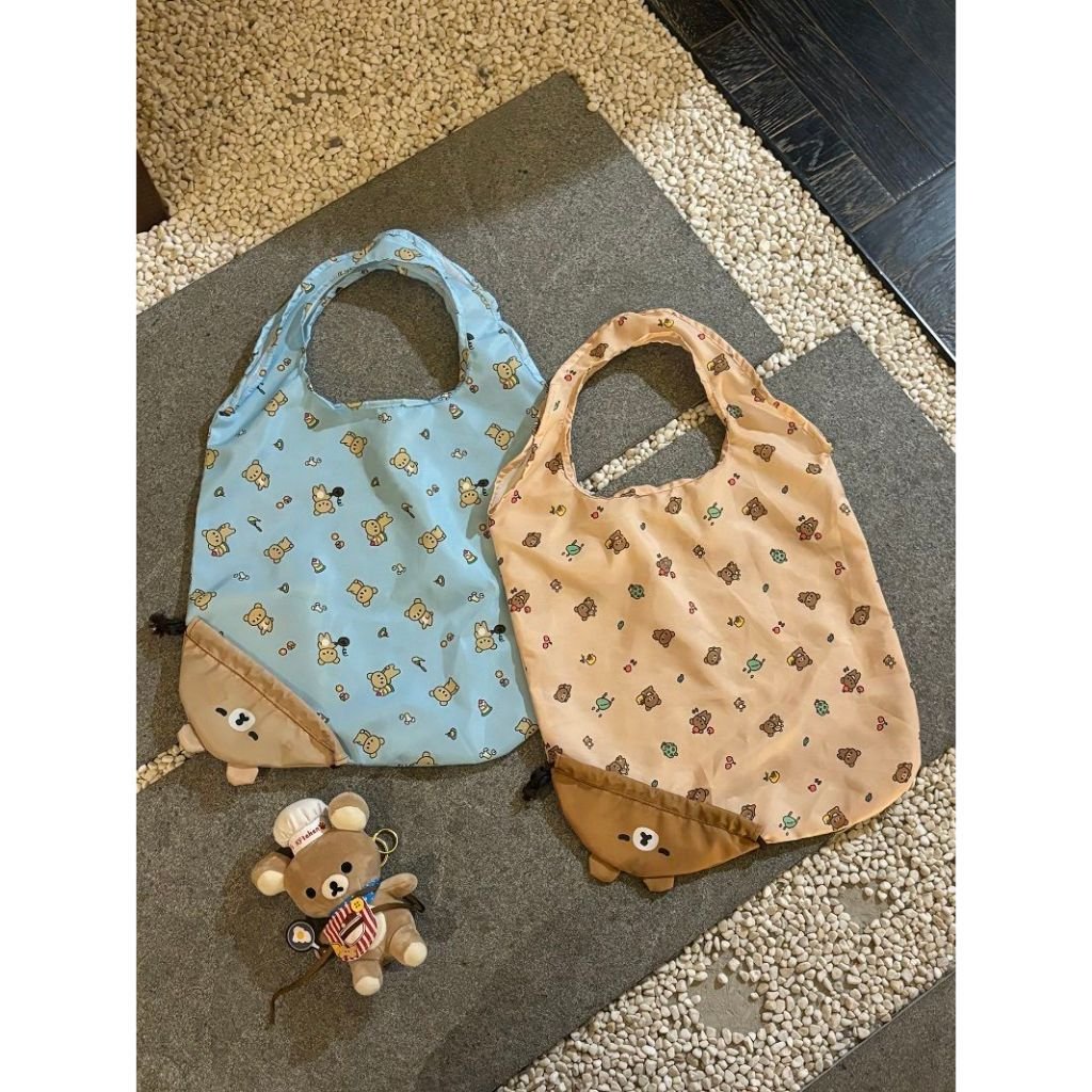 Lightweight Bear Shopping Bag, Versatile Large-Capacity Shoulder Bag, Portable Storage Tote - Image 3