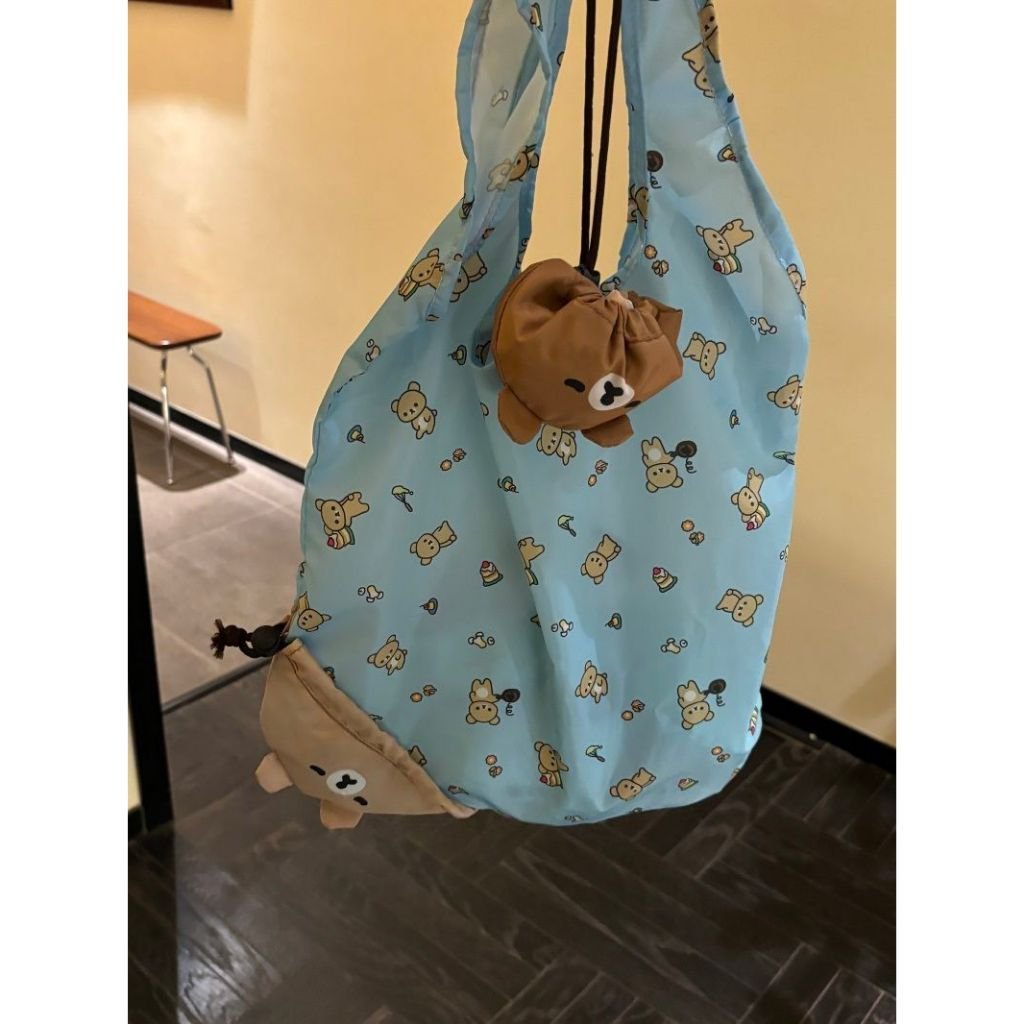 Lightweight Bear Shopping Bag, Versatile Large-Capacity Shoulder Bag, Portable Storage Tote - Image 6