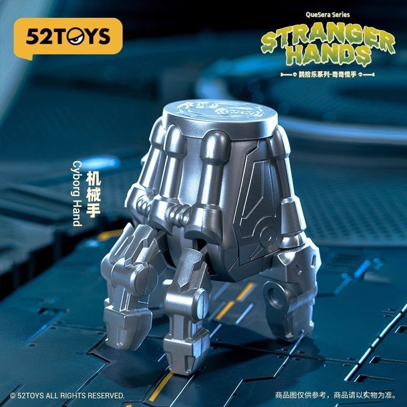 Wednesday Mini Hand Blind Box, Articulated Collectible Figure, Wind-Up Toy & Desk Decor - Image 4