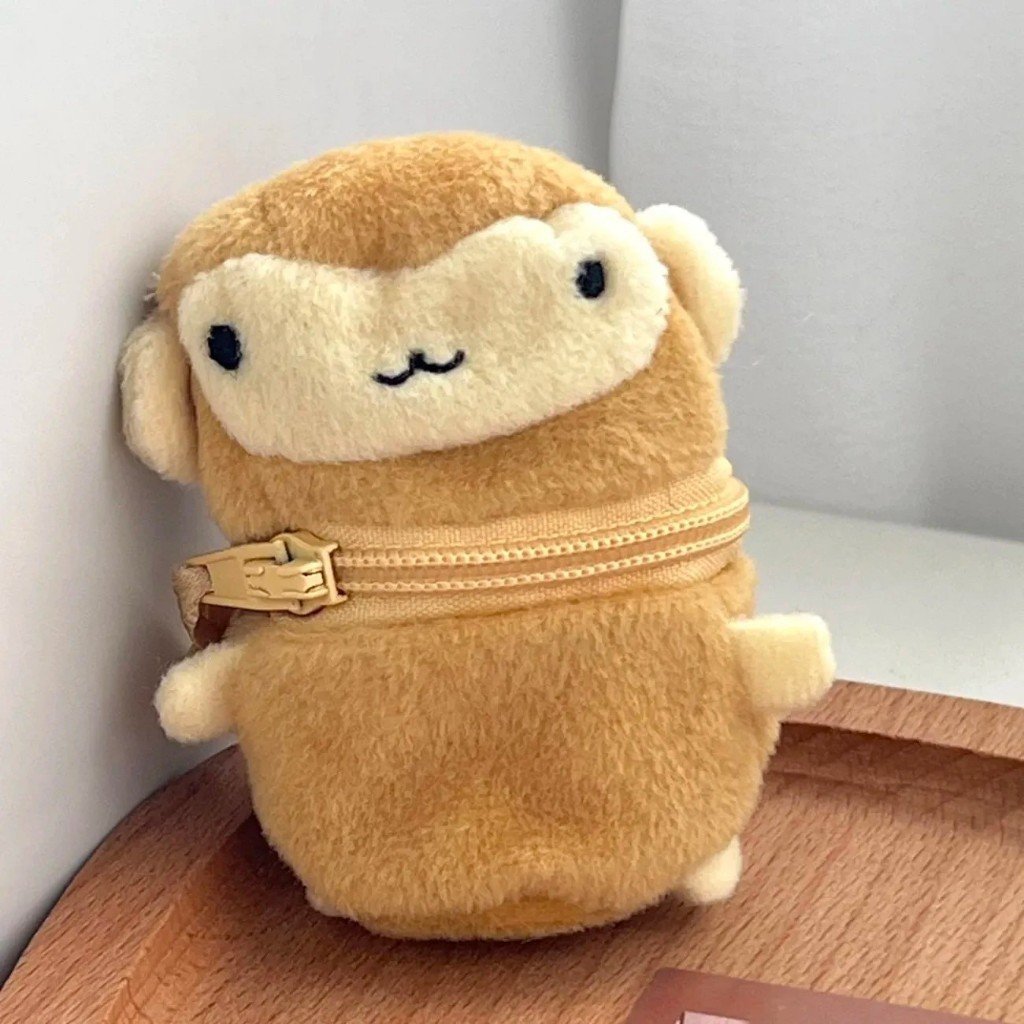 Cute Rabbit Plush Coin Pouch, Soft Japanese Style Mini Pouch, Bag Charm & Small Storage Case - Image 7