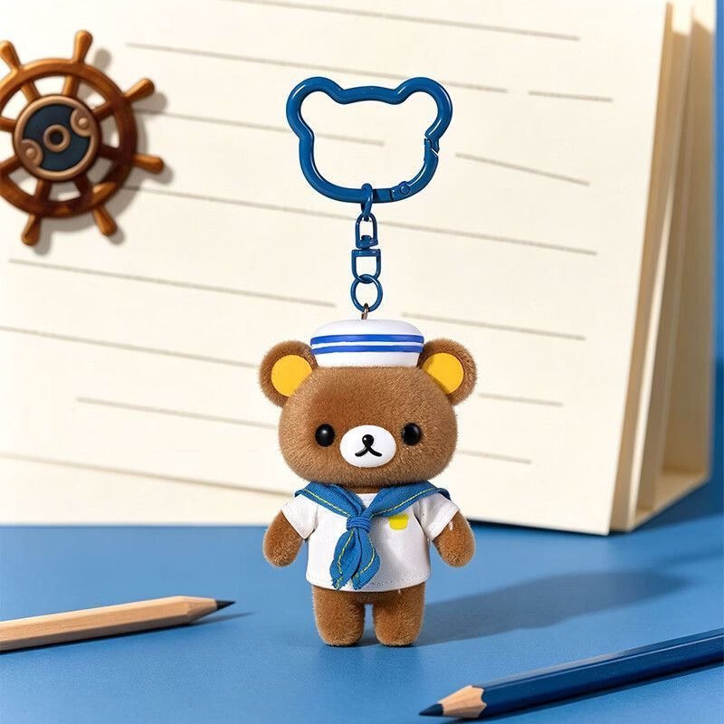 Authentic Rilakkuma Party Series Blind Box Plush Keychain – Cute Birthday Gift for Best Friend - Image 9